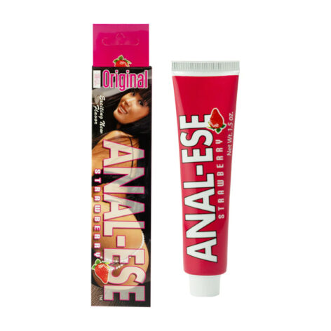 Anal-Ese Strawberry Anal Lube 1.5oz, Nasstoys