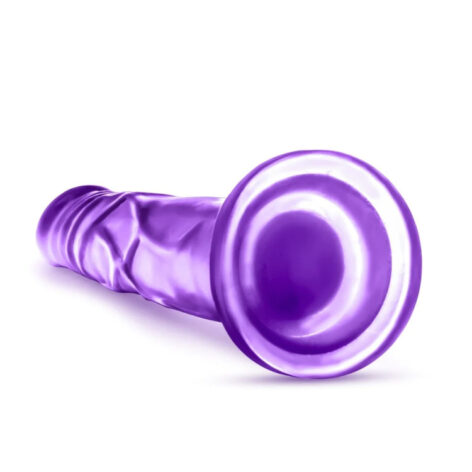 B Yours Sweet N Hard 5 Dildo 7.5in w/Suction Cup Purple