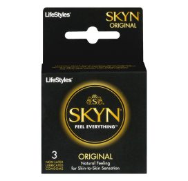 LifeStyles SKYN Original Non-Latex Condoms 3 Pack