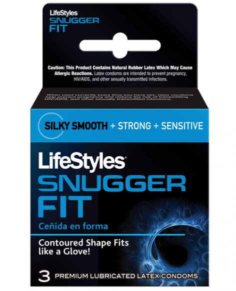 LifeStyles Snugger Fit Condoms 3 Pack