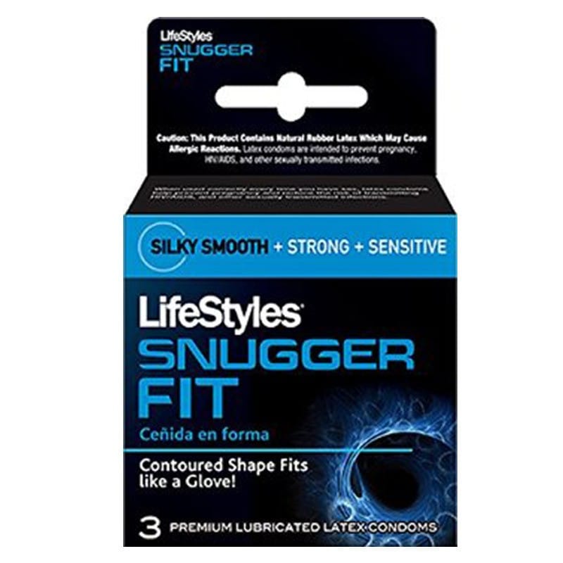 Lifestyles Snugger Fit Condoms 3 Pack | Satisfaction Lifestyles Snugger Fit Condoms 3 Pack | Satisfaction
