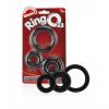 RingO X3 Black Cock Rings 3 Pack