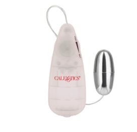 Slim Teardrop Bullet Vibrator Clear, CalExotics