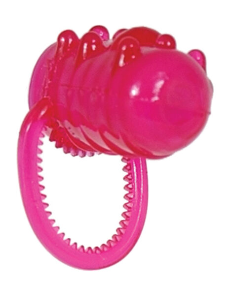 Tongue Dinger Vibrating Tongue Ring Magenta, Hott Products