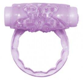 Turbo Dinger Vibrating Cock Ring Purple, Hott Products
