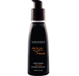 Wicked, Aqua Heat, Waterbased Warming Sensation Lubricant