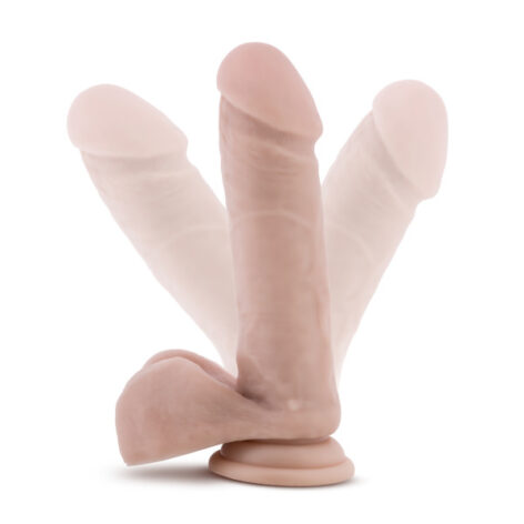 Cowboy Dildo Loverboy 8in Dildo w/Balls Beige, Blush