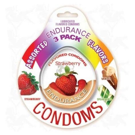 Endurance Condoms Assorted Flavors