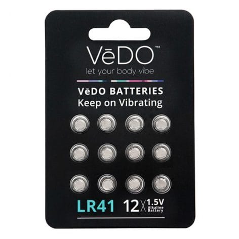 LR41 Batteries 12 Pack Vedo