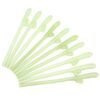 Party Pecker Sipping Straws Glow In The Dark 10 Pack