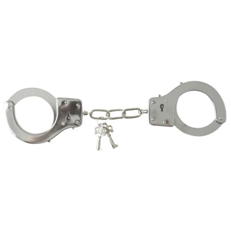 Sex & Mischief Metal Handcuffs w/Quick Release, Sportsheets