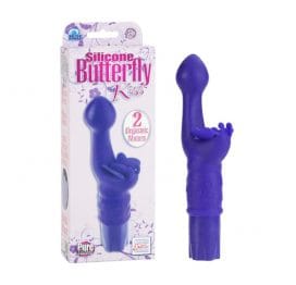 Butterfly Kiss Vibrator Silicone Purple