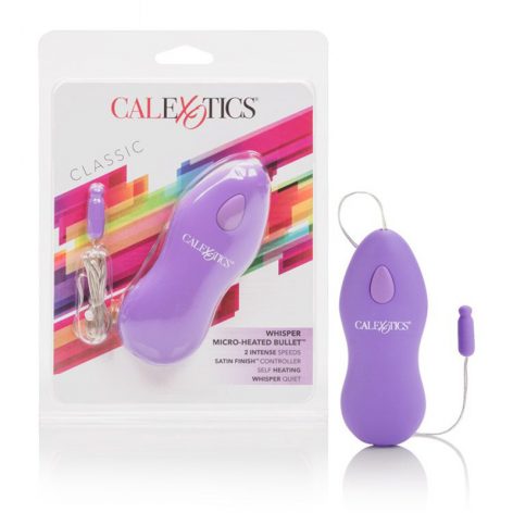 Whisper Micro-Heated Bullet Vibe Purple