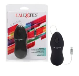 Whisper Micro Heated Bullet Vibe Silver, CalExotics