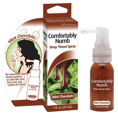 Comfortably Numb Deep Throat Spray Chocolate Mint