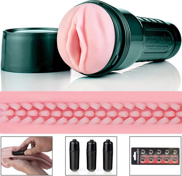 Fleshlight Vibro Pink Lady Touch Kit.
