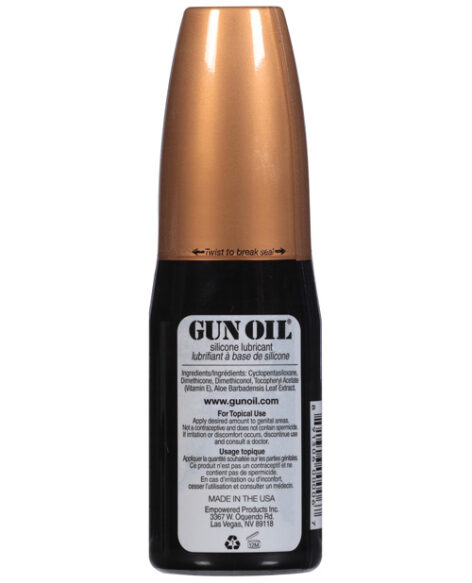 Gun Oil Silicone Personal Lubricant 4oz (120ml)