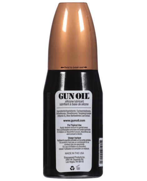 Gun Oil Silicone Personal Lubricant 8oz (237ml)