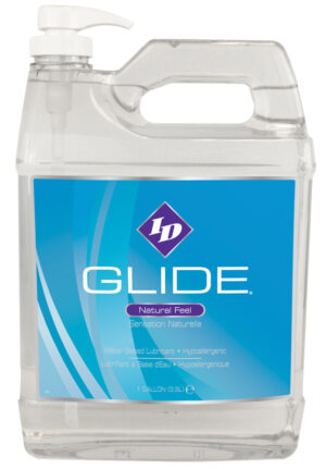 ID Glide Natural Feel Lubricant - 64 Fl Oz Pump Bottle Water Based - View #2