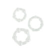 Island Rings Cockrings Clear 3 Pack, CalExotics