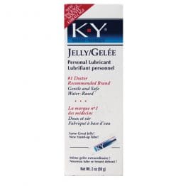 K-Y Jelly Personal Water Based Lubricant, 2oz