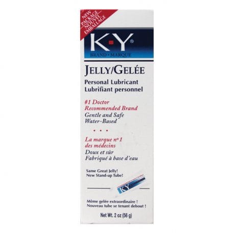 K-Y Jelly Personal Water Based Lubricant, 2oz