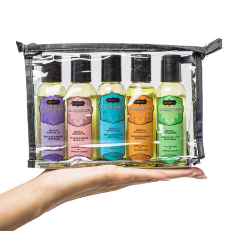 Kama Sutra Massage Oil Tranquility Kit 5 Pack