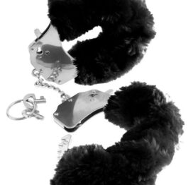 Original Furry Cuffs Black, Fetish Fantasy
