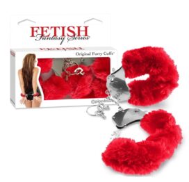 Original Furry Cuffs Red, Fetish Fantasy