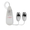 Pocket Exotics Vibrating Double Silver Bullets, CalExotics