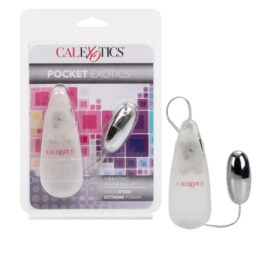 Pocket Exotics Vibrating Silver Bullet, CalExotics