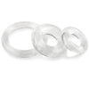 RingO X3 Clear Cock Rings 3 Pack, Screaming O