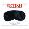 Satin Love Mask Black, Fetish Fantasy