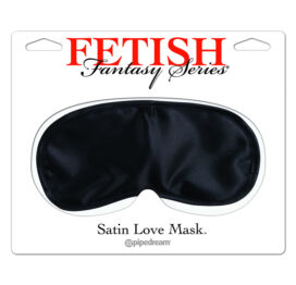 Satin Love Mask Black, Fetish Fantasy