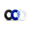 Stay Hard Donut Rings 3 Pack Black, Clear, Blue, Blush