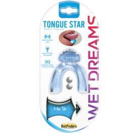 Tongue Star Pleasure Tongue Vibe Blue