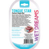 Tongue Star Pleasure Tongue Vibe Blue, Wet Dreams