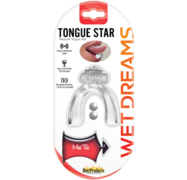 Tongue Star Pleasure Tongue Vibe Clear, Hott Products