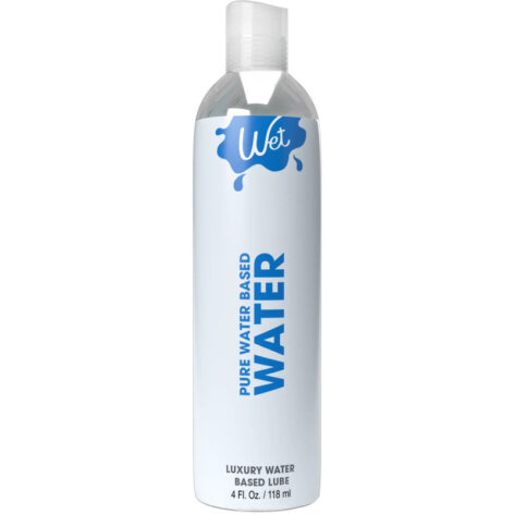 Wet Luxury Water Based Lubricant 4oz (118ml)