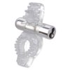 Wireless Passion Enhancer Vibe Cock Ring Clear, CalExotics