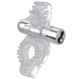 Wireless Passion Enhancer Vibe Cock Ring Clear, CalExotics