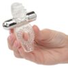 Wireless Passion Enhancer Vibe Cock Ring Clear, CalExotics