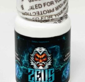 Zeus Male Enhancement 3 Pills Bottle