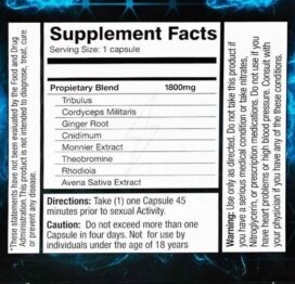 Zeus Plus Male Enhancement Pill Facts