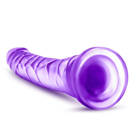 B Yours Sweet N Hard 6 Dildo 8.5in w/Suction Cup Purple