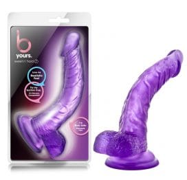 Sweet N Hard 7 Purple 8.5in Dildo