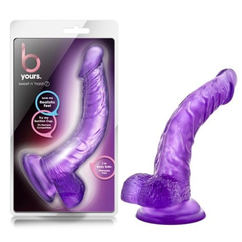 Sweet N Hard 7 Purple 8.5in Dildo