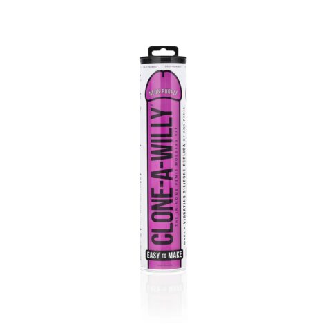 Clone-A-Willy Penis Cloning Kit Vibrating Neon Purple