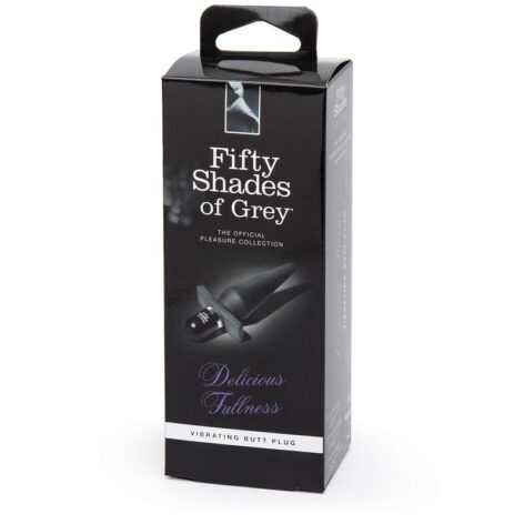 Delicious Fullness Vibrating Butt Plug, Fifty Shades of Grey