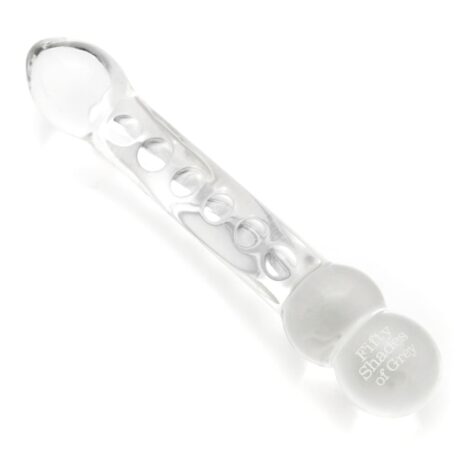 Drive Me Crazy Glass Massage Wand, Fifty Shades of Grey